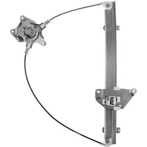 A-Premium Manual Window Regulator Compatible with Nissan Pathfinder 1987-1995 Pickup 1995-1997 D21 Pickup 1986-1994 Front Left Driver Side