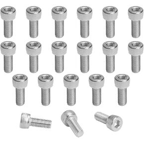 20 قطعة الفولاذ المقاوم للصدأ M5x12mm عرافة المقبس رئيس البراغي مسامير للدراجات دراجة الدراجات زجاجة ماء قفص حامل قوس رف الترباس المسمار الملحقات in Kuwait