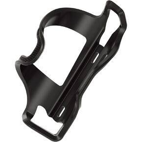 حامل زجاجة مياه على شكل قفص التدفق من LEZYNE E SL-R، ماتريكس، مشبك الزجاجة باليد اليمنى، أسود، 1-BC-FLSLR-V204 قفص زجاجة 48 جم