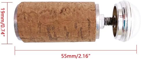 الفلوت موصل سدادة الفلين التوصيل 2.16x0.74 بوصة الناي غطاء التاج المزامير إصلاح أجزاء الملحقات in Saudi Arabia