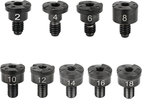 9PCS/SET Golf Head Weights Compatible with Callaway PARADYM Triple Diamond Driver Rogue ST/Mavrik/Epic Flash Subzero/Epic Speed Mavrik 2g-18g Suit in Saudi Arabia