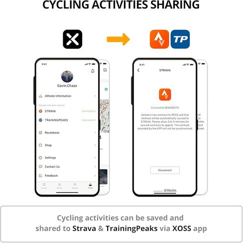 XOSS G+ GPS Bike Computer ANT+ مع 2 مستشعر إيقاع ذكي، كمبيوتر بلوتوث لركوب الدراجات، عداد مسافات لاسلكي للدراجات، جهاز تعقب MTB مقاوم للماء يناسب جميع الدراجات (يدعم مراقب معدل ضربات القلب) in Kuwait