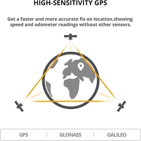 XOSS G+ GPS Bike Computer ANT+ مع 2 مستشعر إيقاع ذكي، كمبيوتر بلوتوث لركوب الدراجات، عداد مسافات لاسلكي للدراجات، جهاز تعقب MTB مقاوم للماء يناسب جميع الدراجات (يدعم مراقب معدل ضربات القلب) in Kuwait