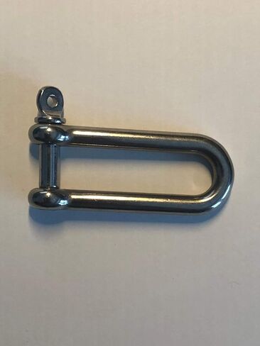 US STAINLESS 10 Pieces Stainless Steel 316 Long D Shackle 3/16" (5mm) Marine Grade Dee in Saudi Arabia