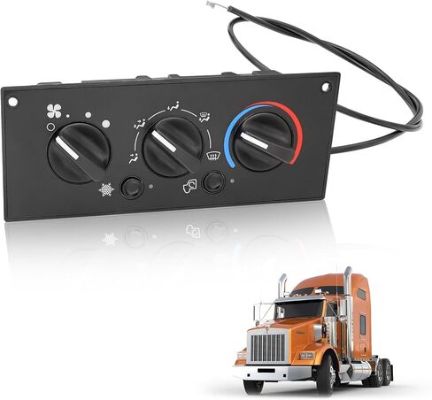 599-5511 Climate Control Module for 2002-2006 Kenworth C500 T300 T600A T800 W900 Heavy Duty A/C Heater Climate Control Panel Replacement Replace F211025100 F211025110 HVAC Control Module in Saudi Arabia