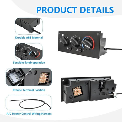 599-5511 Climate Control Module for 2002-2006 Kenworth C500 T300 T600A T800 W900 Heavy Duty A/C Heater Climate Control Panel Replacement Replace F211025100 F211025110 HVAC Control Module in Saudi Arabia
