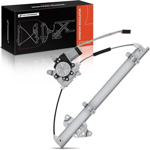 A-Premium Electric Power Window Regulator with Motor Compatible with Nissan Sentra 2000-2006 Front Left Driver Side in Saudi Arabia