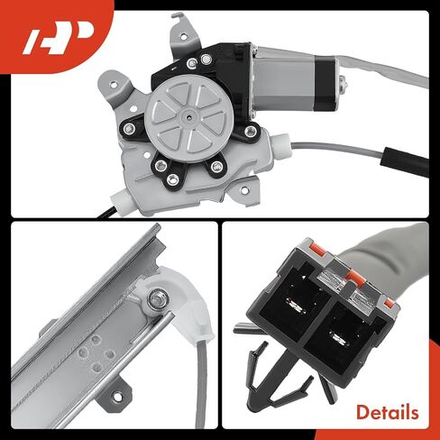 A-Premium Electric Power Window Regulator with Motor Compatible with Nissan Sentra 2000-2006 Front Left Driver Side in Saudi Arabia
