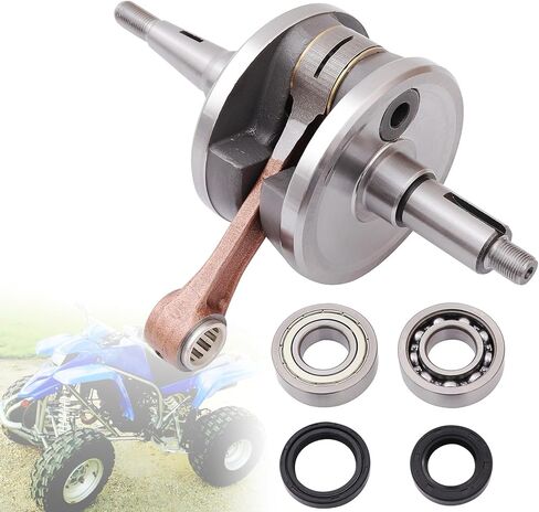 Crankshaft Assembly Fit for Yamaha YFS200 200 Blaster 1988 1989 1990-2003 2004 2005 2006 Crank Crankshaft Bearings Seals Kit in Saudi Arabia