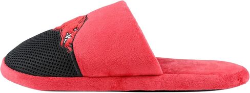 FOCO Arkansas Razorbacks NCAA Mens Team Logo Staycation Slipper - M in Kuwait