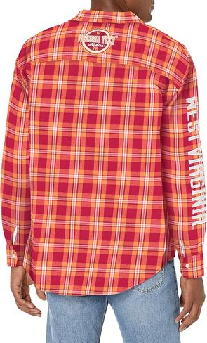 FOCO Men's NCAA College Team Logo Long Sleeve Flannel Shirt in Saudi Arabia