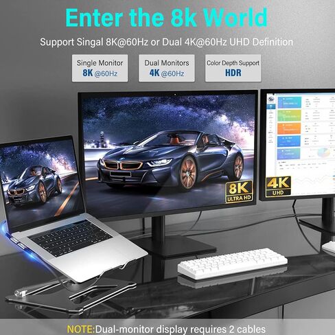 كابل MOTONG 240 وات USB 4 مع شاشة LED، 40 جيجابت في الثانية 8K@60 هرتز PD USB من النوع C إلى USB C ذكر إلى ذكر مع سلك كابل 90 درجة لمحور لوحة الكمبيوتر المحمول من النوع C in Kuwait