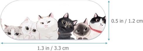 Camera Privacy Slider Laptop Camera Cover Slide:Cute Cat Pattern Webcam Cover Slide Tablet Camera Cover Slide for Laptop Camera Privacy Cover,3 pcs Webcam Covers in Saudi Arabia