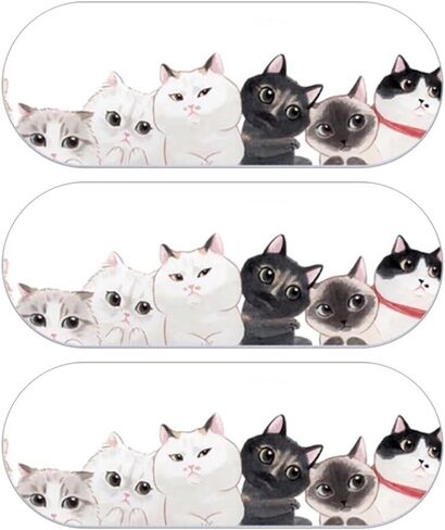 Camera Privacy Slider Laptop Camera Cover Slide:Cute Cat Pattern Webcam Cover Slide Tablet Camera Cover Slide for Laptop Camera Privacy Cover,3 pcs Webcam Covers in Saudi Arabia