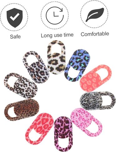 10 قطعة غطاء كاميرا الكمبيوتر اللوحي الكمبيوتر المحمول غطاء كاميرا الويب غطاء كاميرا الويب الكمبيوتر مانع كاميرا الويب Led اللوحي لاصق غطاء كاميرا الويب كاميرا الهاتف ليوبارد طباعة المنزلق غطاء حماية ABS in Kuwait