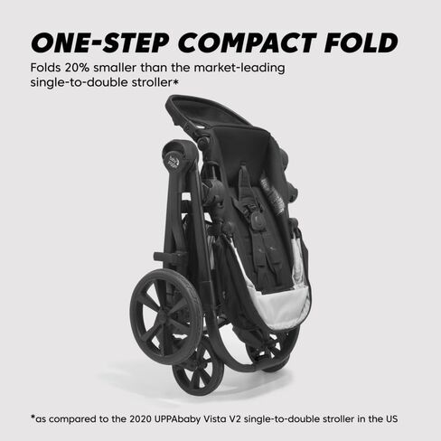 عربة أطفال Baby Jogger® City Select® 2 أحادية إلى مزدوجة، عاجي متجمد in Kuwait