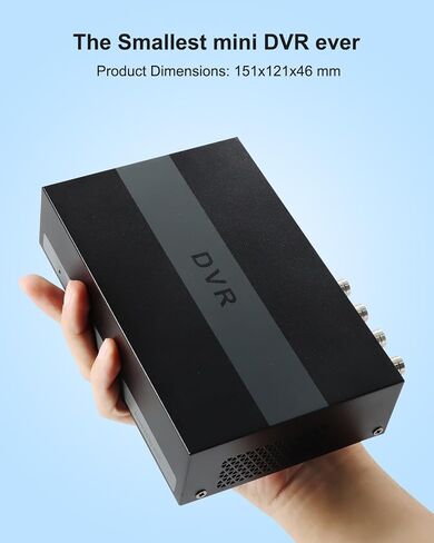 Anpviz H.265+ 3K Lite CCTV DVR 8 Channel with AI Motion Detection, 6MP Hybrid Capability 5-in-1(Analog/AHD/TVI/CVI/IPC) Surveillance DVR, Supports 8CH Analog and 2CH IP Cameras (with 2TB Hard Drive) in Saudi Arabia