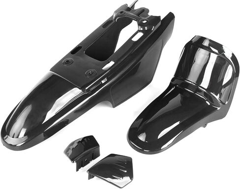 PW50 بلاستيك، PW50 Fender Seat Gas Tank Fuel Body Kit لدراجات الأطفال PEEWEE 50 PW50 PY50 (أسود) in Kuwait