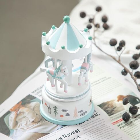 RUYU Wooden Music Box,Musical Box Swan Toy Decoration Birthday Present for Lover Friends and Children,Pink in Kuwait