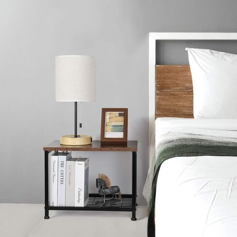 حامل طابعة BTY تحت المكتب، رف عربة طابعة بطبقتين مع رف تخزين، عجلات قابلة للقفل، إطار معدني، حامل طاولة طابعة صناعية متدحرجة للمكتب والمنزل والماسح الضوئي وطابعة بلون الجوز in Kuwait