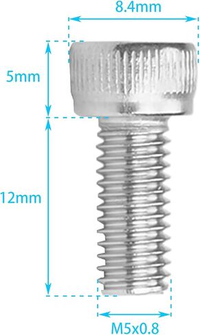 20 قطعة الفولاذ المقاوم للصدأ M5x12mm عرافة المقبس رئيس البراغي مسامير للدراجات دراجة الدراجات زجاجة ماء قفص حامل قوس رف الترباس المسمار الملحقات in Kuwait