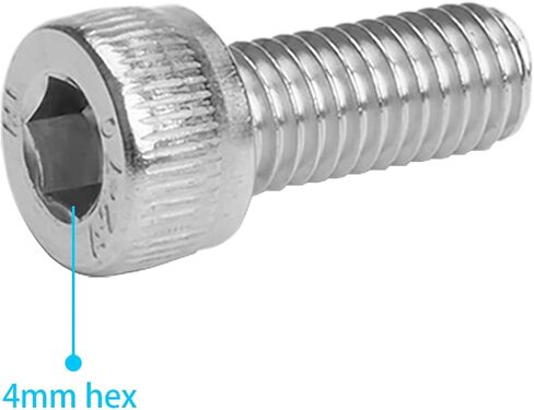 20 قطعة الفولاذ المقاوم للصدأ M5x12mm عرافة المقبس رئيس البراغي مسامير للدراجات دراجة الدراجات زجاجة ماء قفص حامل قوس رف الترباس المسمار الملحقات in Kuwait