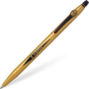 Cross X Star Wars Click Refillable Rolling Ball Gel Ink Pen, Includes Coordinated Character-Themed Gift Box - C-3PO