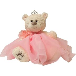 Kinnex Collections by Amanda 20" Quince Anos Quinceanera Last Doll Teddy Bear with Dress (Centerpiece) ~Pink~ B16831-3