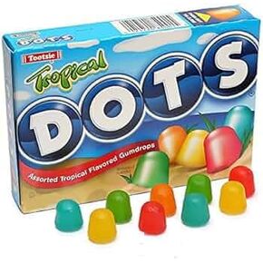 Tropical Dots Assorted Flavor Gumdrops, 6.5 oz