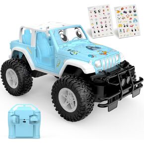 NQD Spider Remote Control Car for Kids, RC Car for Boys, 2.4Ghz Off Road RC Trucks, All Terrain SUV Jeep Toy for Birthday for Kids 3-8 Years Old