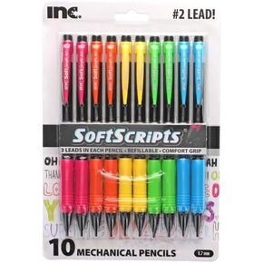 Colorful Grip Mechanical Pencils, 10-ct. -Great for doodling, note-taking or sketching.