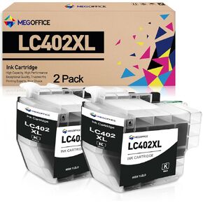 استبدال خرطوشة الحبر المتوافقة مع حبر Brother LC402XL الحبر الأسود لـ Brother LC402BK LC402XLBK LC402XL المتوافقة مع MFC-J5340DW MFC-J6540DW MFC-J6740DW MFC-J6940DW