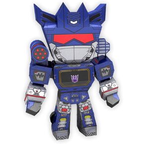 Fascinations Metal Earth Caricature Soundwave 3D Metal Model Kit
