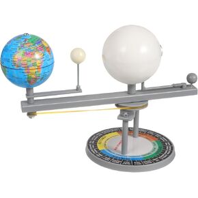 NUOBESTY Sun, Earth & Moon Orbital Model, Sun Earth Moon Orbital Planetarium Model, Solar System Space Toy for Boys & Girls, Educational Planetarium Project Kit