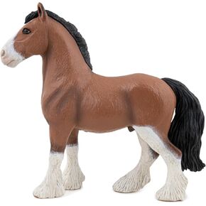 PAPO 51571- الشكل - Clydesdale Horse ، متعدد الألوان