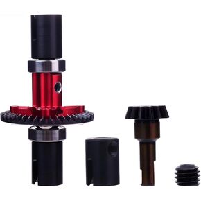 Front Rear Differential Spool Diff Locker 43T & 13T Gear for Arrma 1/7 Felony Limitless Infraction Mojave 1/8 Kraton Outcast Talion Notorious Typhon 6s Series Upgrades Part Red
