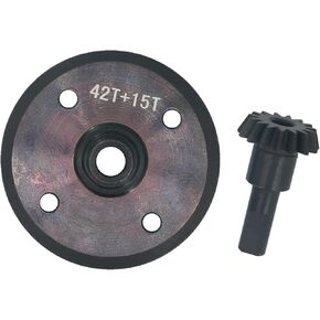 Steel Diff Gear 42T 15T for Arrma 1/7 Fireteam Infraction Limitless Mojave 6s 1/8 Kraton Notorious Outcast Talion Typhon 6S