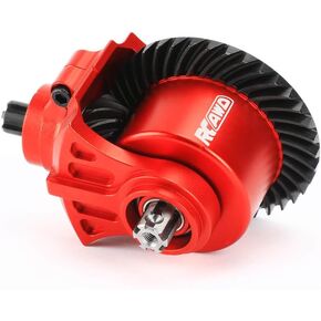 Rcawd Steel 37t 13t إدخال وحدة نقل المعادن حلزونية F/R مجموعة النقل لـ Arrma 1/8 Typhon 3S BLX 550 MEGA ترقيات الاختلاف الخلفي الأمامي