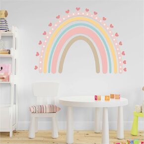 Colorful Alphabet Wall Decals - ABC Wall Stickers for Kindergarten, Playroom, & Baby Nursery - Educational and Fun Kids Room Decor