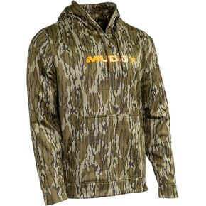 Muddy Outdoors Men's Standard TRX Performance Hoodie/Mossy Oak Bottomland/Large