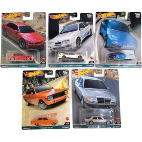 Hot Wheels Car Cult 2023 Canyon Warriors مجموعة كاملة من 5 مركبات Diecast من FPY86-959C إصدار