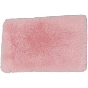 Pink Dollhouse Carpet ، Dollhouse Miniature Carpet ، Fluffy Mini Dollhouse Rug ، Doll House Brug ، Degin خفيفة الوزن للدمى مقابل 1/12 ، 1/8 ، 1/6 (مربع S)