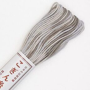 Olympus Kogin Sashiko Thread - VarieGated - التطريز الياباني واللحف (# 41 رمادي)