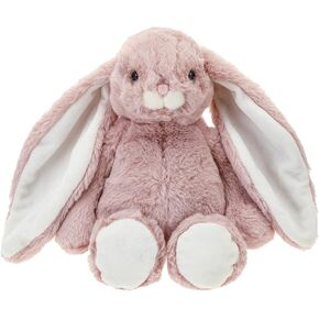 DILLY DUDU Pink Bunny Rabbit Stuffed Animal Plush Toy Best Gifts 10-Inch(L)