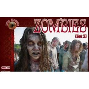 PLASTIC MODEL KIT ZOMBIES, SET 2 1/72 ALLIANCE 72024
