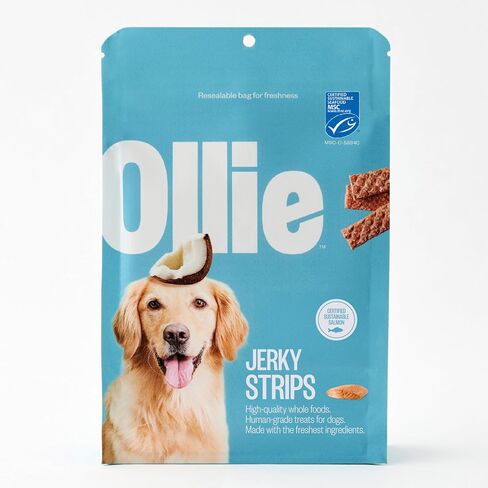 Ollie Beef & Sweet Potato Jerky Dog Treats, 5 oz Pack of 1, All Natural, Healthy Snacks, Made with Real Meat, Human Grade, for Dogs in Kuwait