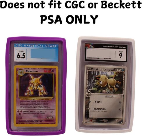 PSA Graded Bumper Guards 5 Pack | Protect Your Cards from Drops and Scratches | Bumper for PSA Graded Cards Only (Green) in Saudi Arabia