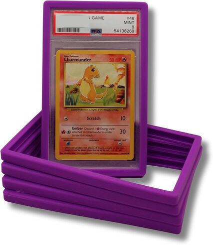 PSA Graded Bumper Guards 5 Pack | Protect Your Cards from Drops and Scratches | Bumper for PSA Graded Cards Only (Green) in Saudi Arabia