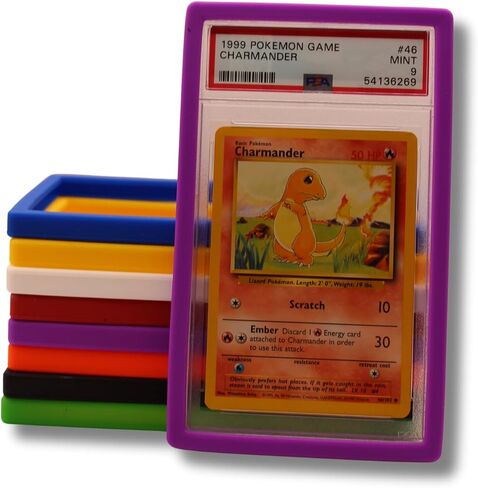 PSA Graded Bumper Guards 5 Pack | Protect Your Cards from Drops and Scratches | Bumper for PSA Graded Cards Only (Green) in Saudi Arabia