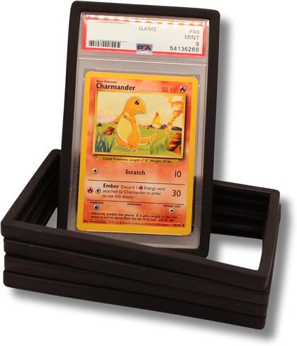 PSA Graded Bumper Guards 5 Pack | Protect Your Cards from Drops and Scratches | Bumper for PSA Graded Cards Only (Green) in Saudi Arabia